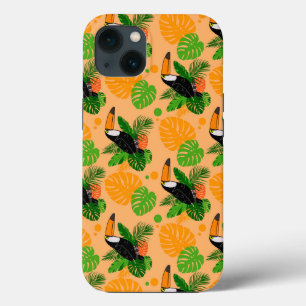 Case-Mate iPhone Case Oiseau tropical Toucan Motif sans couture