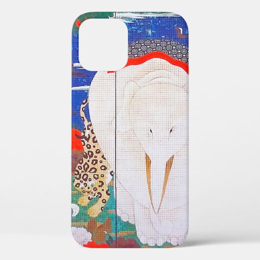 Coques Case-Mate iPhone Oiseaux, animaux et Plantes floraux(droite)Jakuchu (Verso)