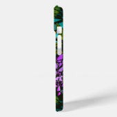 Coques Case-Mate iPhone Oiseaux Au Milieu De La Wisteria - Monogrammé (Verso / Gauche)