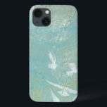 iPhone 13 Case Oiseaux blancs à travers le ciel bleu<br><div class="desc">Megan Meagher a créé cette impression d'oiseaux blancs volant à travers un ciel bleu. Un cadre paisible,  le blanc des oiseaux et le bleu de l'arrière - plan se marient très bien. Commandez dès aujourd'hui !</div>