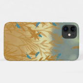 Coques Case-Mate iPhone Oiseaux bleus (Dos (Horizontal))