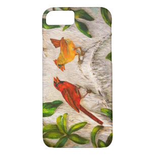 Etui iPhone Case-Mate Oiseaux cardinaux - Chant d'amour