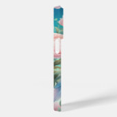 Coques Case-Mate iPhone Oiseaux chanteurs pastel doux avec pivoines (Verso / Droite)