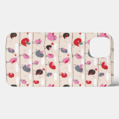 Coques Case-Mate iPhone Oiseaux dans l'amour (Verso (horizontal))
