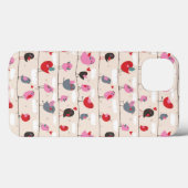 Coques Case-Mate iPhone Oiseaux dans l'amour (Verso (horizontal))