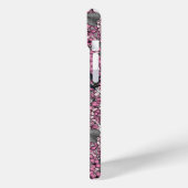 Coques Case-Mate iPhone Oiseaux dans le jardin lilas rose (Verso / Gauche)