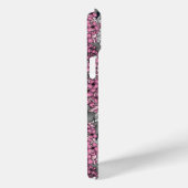 Coques Case-Mate iPhone Oiseaux dans le jardin lilas rose (Verso / Droite)