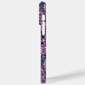 Coques Case-Mate iPhone Oiseaux dans le jardin violet lilas (Verso / Gauche)
