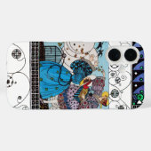 COQUES Case-Mate iPhone OISEAUX DE PRINTEMPS ET ESPACES / CONCEPTEUR DE CO (Verso (horizontal))