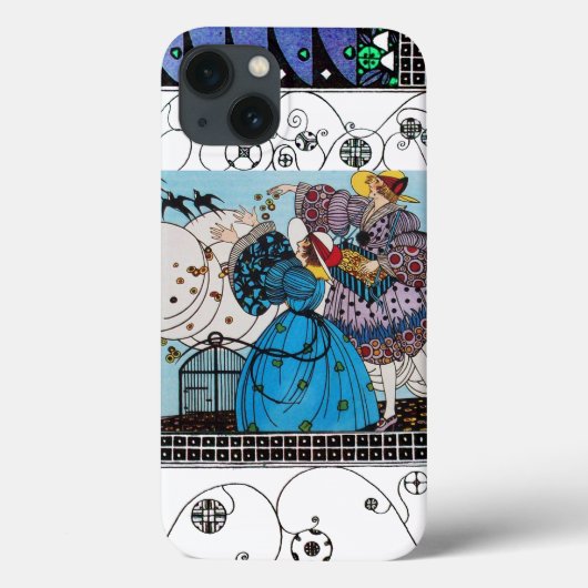 COQUES Case-Mate iPhone OISEAUX DE PRINTEMPS ET ESPACES / CONCEPTEUR DE CO (Verso)