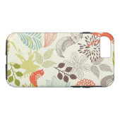 Coques Case-Mate iPhone oiseaux et fleurs (Dos (Horizontal))