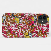 Coques Case-Mate iPhone Oiseaux et hanches roses de chien (Dos (Horizontal))