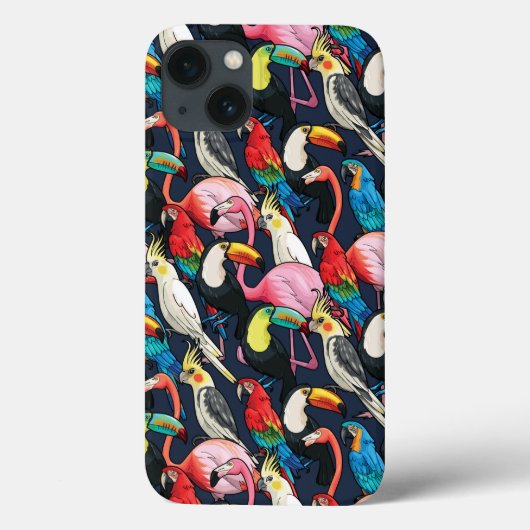Coques Case-Mate iPhone Oiseaux exotiques (Verso)
