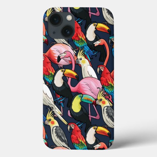 Coques Case-Mate iPhone Oiseaux exotiques (Verso)