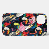 Coques Case-Mate iPhone Oiseaux exotiques (Verso (horizontal))