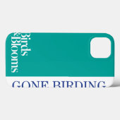 Coques Case-Mate iPhone Oiseaux morts (Verso (horizontal))
