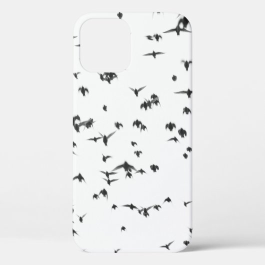 COQUES Case-Mate iPhone OISEAUX NOIRS VOLANT SUR LE CIEL (Verso)