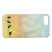 Coques Case-Mate iPhone Oiseaux sur fil (Dos (Horizontal))