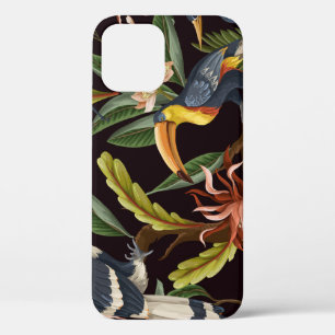 Case-Mate iPhone Case Oiseaux tropicaux : Feuilles Vintages & Fleurs