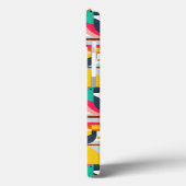 Coques Case-Mate iPhone Oiseaux tropicaux géométriques | Monogramme (Verso / Gauche)