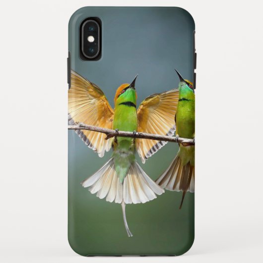 Coques Case-Mate iPhone Oiseaux verts s'éternisent dans les arbres Photogr (Dos)