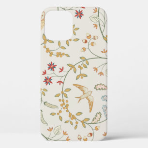 Case-Mate iPhone Case oiseaux vintages dans le feuillage avec fleurs pat