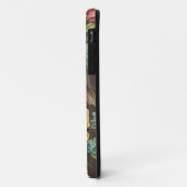 Coques Case-Mate iPhone Oiseaux vintages et fleurs (Dos/Gauche)
