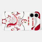 Coques Case-Mate iPhone Oki Dokie Père Noël ! (Verso (horizontal))