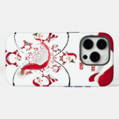 Coques Case-Mate iPhone Oki Dokie Père Noël ! (Verso (horizontal))