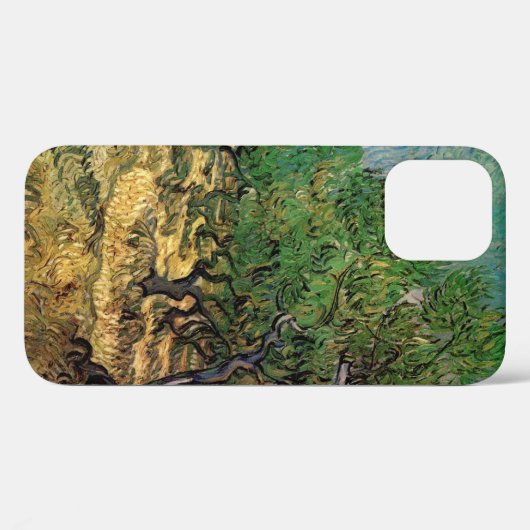 Coques Case-Mate iPhone Olive Grove par Vincent van Gogh (Verso (horizontal))