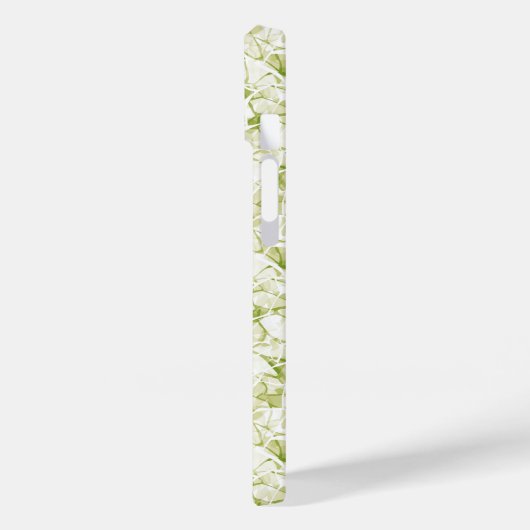 Coques Case-Mate iPhone olive-white abstract fashionable modern pattern    (Verso / Gauche)