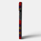 Coques Case-Mate iPhone Oliver tartan rouge jaune bleu plaid (Verso / Gauche)