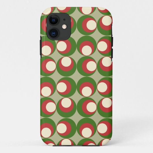 Coques Case-Mate iPhone Olives de Noël (Dos)