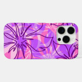Coques Case-Mate iPhone Olowalu Hibiscus Hawaïen Camo rose (Verso (horizontal))