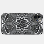 Coques Case-Mate iPhone OM Psychedelic Trippy Black White Art (Dos (Horizontal))