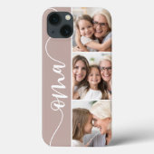 Coques Case-Mate iPhone Oma Script Grand-mère Photo Collage (Verso)