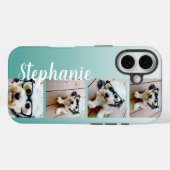 Coques Case-Mate iPhone Ombre 4 Photos carrées Manuscrites - POUR MODIFIER (Verso (horizontal))
