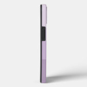 Coques Case-Mate iPhone Ombre à rayures violettes personnalisée (Verso / Droite)