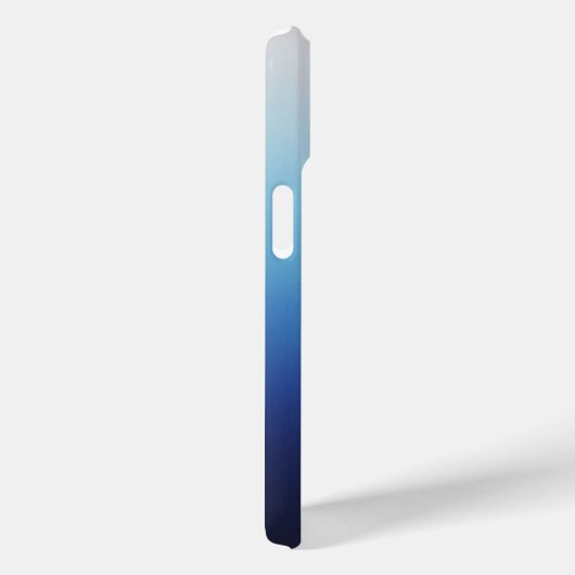 Coques Case-Mate iPhone Ombré bleu (Verso / Droite)