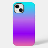 Coques Case-Mate iPhone Ombre bleu violet (Verso)