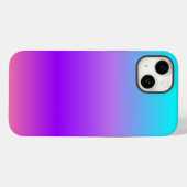 Coques Case-Mate iPhone Ombre bleu violet (Verso (horizontal))