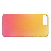 Coques Case-Mate iPhone Ombre jaune-orange rose mignon Girly (Dos (Horizontal))