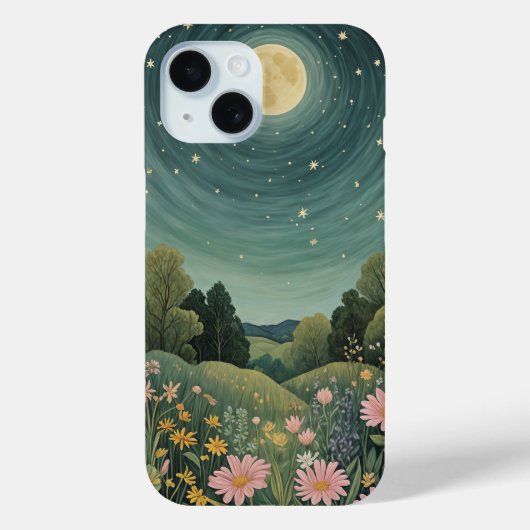 Coques Case-Mate iPhone Ombre Lune Magique (Verso)