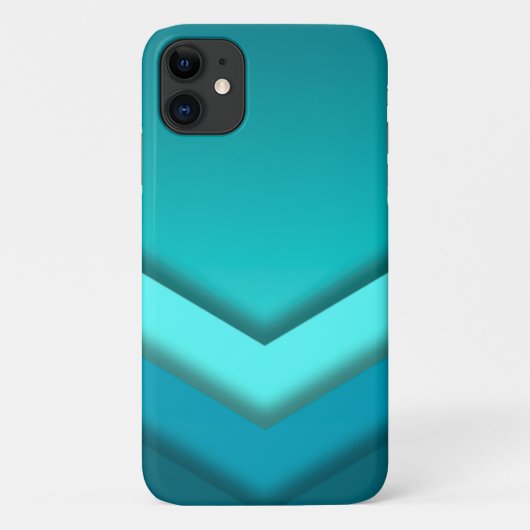 Coques Case-Mate iPhone Ombre turquoise (Dos)