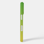Coques Case-Mate iPhone Ombre vert et jaune personnalisé (Verso / Droite)