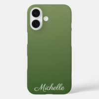 Ombre vert personnalisé