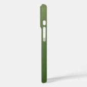 Coques Case-Mate iPhone Ombre vert personnalisé (Verso / Gauche)
