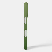 Coques Case-Mate iPhone Ombre vert personnalisé (Verso / Droite)