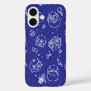 Coques iPhone 16 omori background
