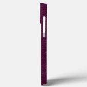 Coques Case-Mate iPhone On Dirait Du Cuir Violet (Verso / Gauche)